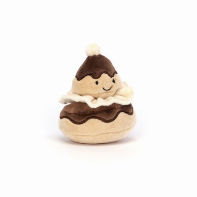 Jellycat Pretty Patisserie Religieuse USA | 56740FXVT